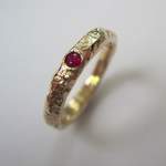 Ruby And Gold Ring